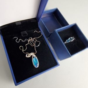 Matching Necklace Ring Set